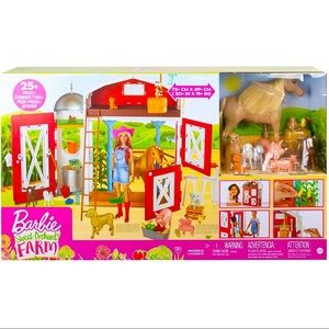 Barbie Toys Barbie Sweet Orchard Farm Playset With Barn